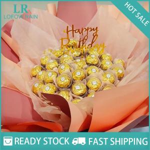 LF Wholesale✨Flash Sale ✨ 50 Hộp sô cô la trong suốt hộp kẹo hoa lót Truffle bó hoa quả cầu sô cô la