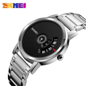 Jam Tangan Naik Pangkat - SKMEI 1260 Jam Tangan Pria Wanita Analog Tali Stainless