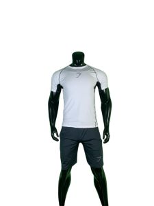 Áo Thun Thể Thao Form Ôm Body Mẫu Phối Lưới MỚI GS