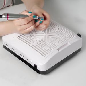 STARGOODS 4500RPM Nail Dust Collector 100W Removable Filter Screen Nails Dust Extractor Fan US Plug Low Noise Manicure Machine Tools For Nail Art