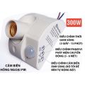 Đui đèn cảm biến Rạng Đông - Cảm biến chuyển động và cảm biến hồng ngoại tự động bật tắt.. 