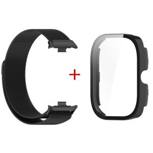 MAFAM【🔥เคส+สายรัด🔥】สาย Redmi Watch 4 5 สายรัดโลหะ + PC / Dimomd กรณี Redmi Watch 4 5 Watchbands Bracelet Strap