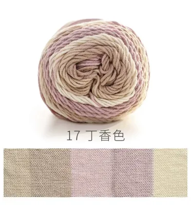 🌈 5ply Rainbow Cotton Yarn / 5ply Benang Kait Pelangi / Mixed colou Yarn 100g