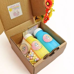 Slime Kit Sanrio Mini Box Mainan Edukasi Slime Pastel Ekonomis GH Eduplay