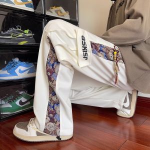 celana panjang cargo pria Cargo pants pria celana kargo pria korean style celana pria keren oversize pria wide leg pants loose celana pinggang karet pria celana laki laki celana gombrang pria celana panjang hitam celana santai celana kasual pria