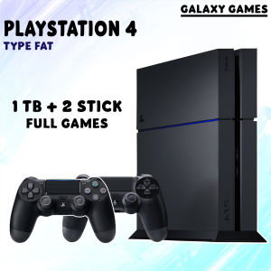 PS 4 TYPE FAT SONY + HDD 500 GB + 1 TB INCLUDE FULL GAMES