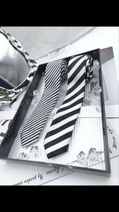 Versatile Striped Black Ties Girls School Uniforms Accessories Adjustable JK Preepy Look School Suit