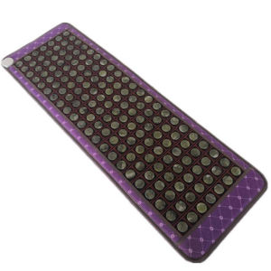 50*150cm Sleeping Aids Natural Jade Electric Far Infrared Heating Mat Aching Shoulder Back Waist Hips Pain Relief Body Massage Cushion