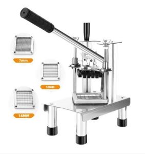 Multifunctional potato slicer Commercial Stainless steel Vegetable slicer with 3 cutting head