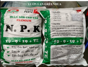 Phân Bón Cao Cấp Premium Npk 19 + 9 + 19 + TE nhập khẩu1kg