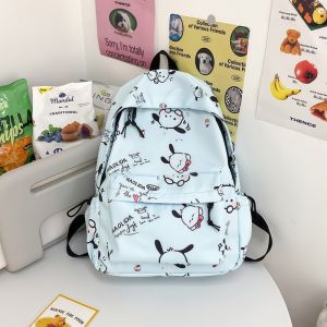 Fashionable Large Capacity Backpack Cute Kawaii School Bag for Boys And Girls Primary And Middle School Students Lightweight Shoulder Bag