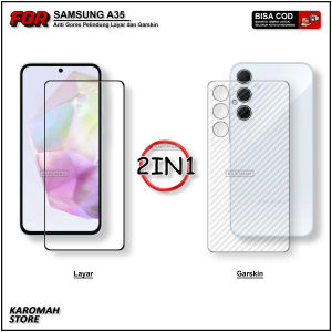Paket 2in1 Anti Gores Samsung A30s A32 4G 5G A33 A34 A35 Tempered Glass AG Matte Screen Protector