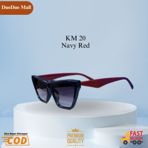 Kacamata Style Vintage Cat Eye Wanita Pria Sunglasses Fashion Retro