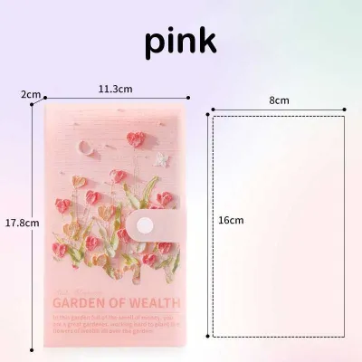 HTF A6 50 page double-sided ipon challenge booklet Budget Binder Money Savings Cash Storage Boo