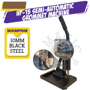 Magic photo 1unit HP-15 Semi-Automatic Grommet Machine Eyelet Punch Machine 10mm