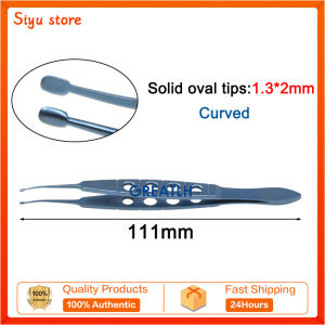 1pcs Ophthalmic Perone LASIK Forceps with Hole Eyelid Tools Ophthalmic Instrument Titanium/stainless