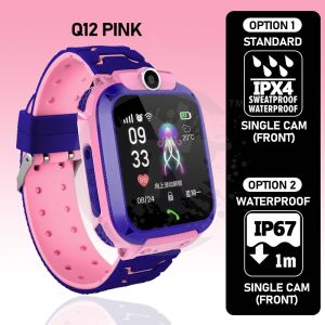 TT HAPPY Q12 Q19 Kids Smart Watch Accurate Location Position Camera Tracker SOS/LBS Anti-Lost Children Touch Screen