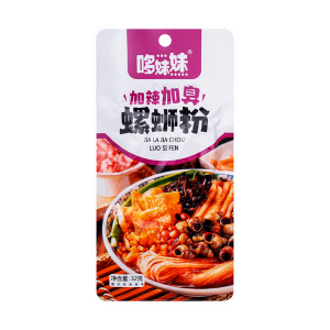 哆妹妹-冷吃螺蛳粉-原味/加辣加臭 32克 DUOMEIMEI-Cold River Snails Rice Noodle-Original/Extra Spicy 32G Snack