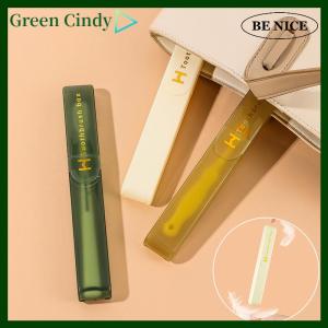 [Green Cindy] Travel Portable Toothbrush Box Storage Dust-proof Case Bathroom Accessories Protector Toothbrush Tube Cover Travel Storage
