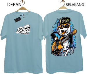 Kaos Pria Tshirt Pria dan Wanita Baju Distro Depan Belakang Skyzo