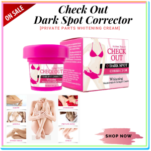 Effective AICHUN BEAUTY Check Out Dark Spot Corrector for Private Areas Whitening Niacinamide & Collagen Cream 50ml