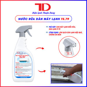 Nước rửa dàn lạnh máy lạnh dung dịch vệ sinh dàn lạnh điều hòa hỗ trợ làm sạch bụi bẩn và cặn bám