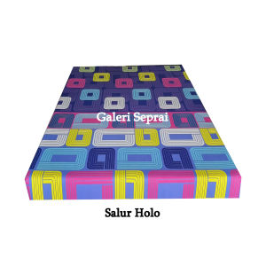 Sarung Kasur Resleting 90x200 Tebal 5 10 15 20 25 30 35 40 cm Motif Bunga Dan Karakter