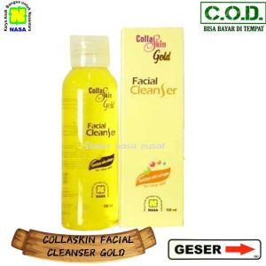 [Bayar ditempat] OBAT JERAWAT  COLLASKIN FACIAL CLEANSER GOLD NASA ORIGINAL - NASA HERBALL