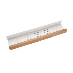 [SG Stock] Wooden Kitchen Bathroom Wall-Mounted Punch-Free Storage Rack