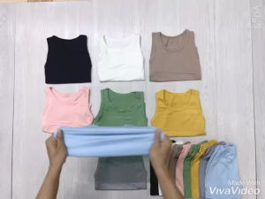 Bộ sát nách thun lạnh Pekaboo bé trai bé gái