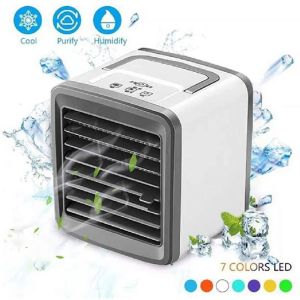 Mini Air Conditioner Portable Air Cooler For Room Mini Fan Air Cooler Desk Fan Usb Rechargeable Cold Airconditioner