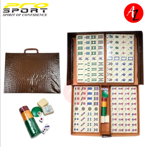 Pro Sport Mahjong Set With Number Standard Ivory