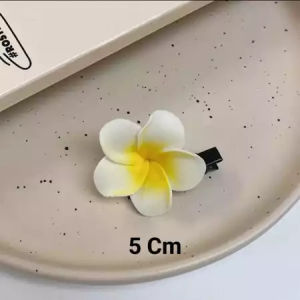 Jepit Rambut Bunga Kamboja Baru Jepitan Rambut Bunga Kamboja Fashion Wanita