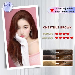 10pcs Plant Extract Hair Bubble Hair Dye Bubble Shampoo Hair Color Pewarna Rambut Bubble Korea Cat Rambut Bubble