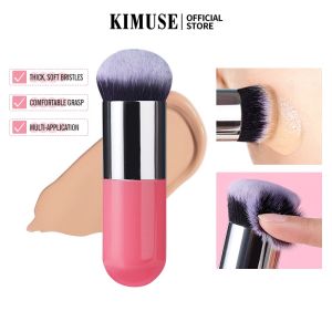 COD | 5PCS Makeup Brush Set with Built-in Mirror Soft Fluffy for Cosmetics Foundation Powder Eyeshadow Beauty Makeup Tool