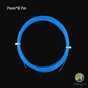 Makayo เอ็นไม้แบดมินตัน สายไม้แบดมินตัน ความแข็งแรงสูง 0.7 มม วัสดุไนลอน ความยืดหยุ่นสูง Badminton Racket String