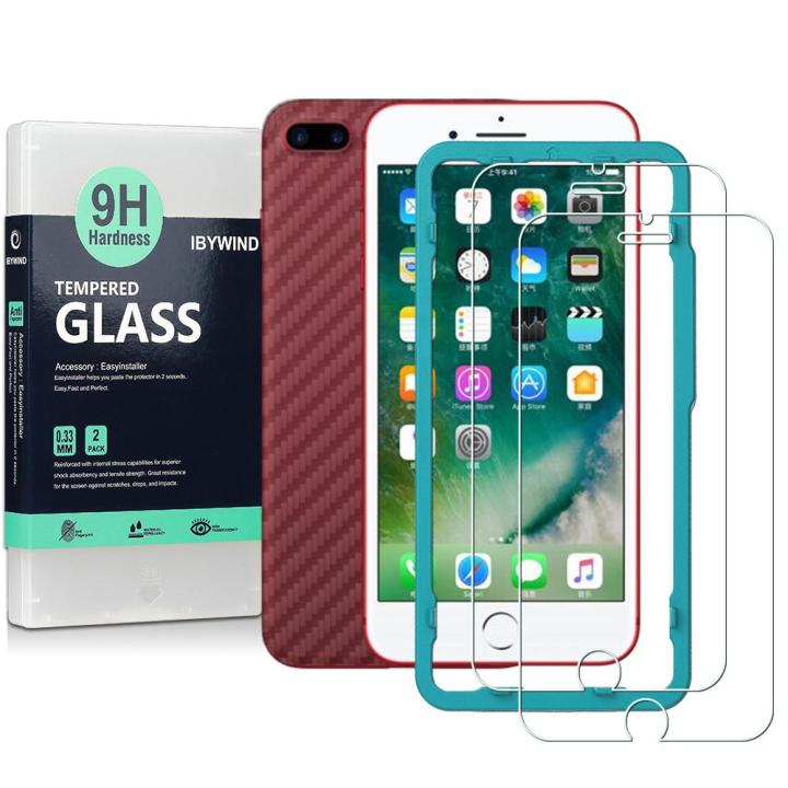 Ibywind For Iphone Plus/Iphone Plus Screen Protector**Bubble  Free Installation Applicator Tempered Glass Screen Protector