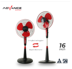 Advance Kipas Angin 16" Berdiri Stand Fan SF-16A Votre Garansi Resmi 1 Tahun