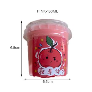 500ml Salamander Sludge Toy Handmade Crystal Mud DIY Stress Relief Toy Soft Putty Slimes Crystal Mud Fidget Toys for Family Kids Cotton Candy Cloud Slime Solid Color Swirl Scented Clay Toy Funny Fluffy Slime Supplies Toys Stress Reliever Toy Kid