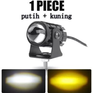 LAMPU TEMBAK LED LASER FOGLAMP D2 MINI DRIVING MOTOR MOBIL WATERPROOF IP 67 SUPER BRIGHT