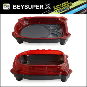 สนามเบย์เบลด BEYSUPER X พับเก็บได้ เพิ่มระดับ แพลตฟอร์มการแข่งขันใหม่ ของเล่นที่ส่งให้เด็ก สำหรับเเข่ง เพิ่มความสนุกในการเล่น