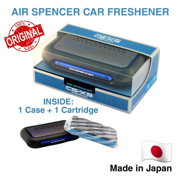 AIR SPENCER Air Freshener for Car CSX3 Squash Lime Soda Made in Japan