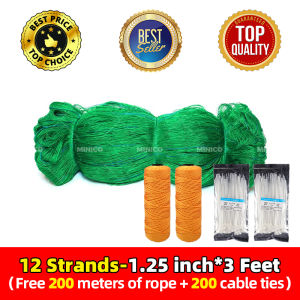 【FREE ROPE】⭐100/200meters⭐⭐MAKAPAL Chicken Net Range Net Chicken Farm Poultry Lambat Ranging Nets Screen Fish Net