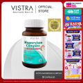 VISTRA Magnesium Complex PLUS Vitamin B1, B6 & B12 - วิสทร้า แมกนีเซียม คอมเพล็กซ์ พลัส  วิตามินบี 1, บี 6 แอนด์ บี 12 (30 เม็ด). 