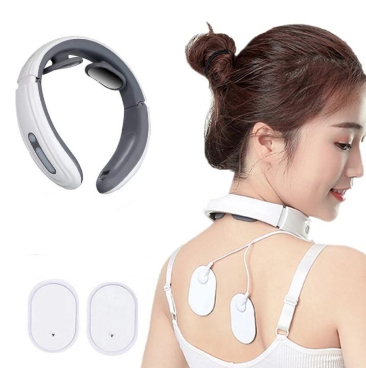 Intelligent Cervical Neck Massager with Heat and Vibration