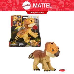 Jurassic World Rebirth Primal Protector Aquilops Dolores Interactive Dinosaur Toy Attack & Sounds