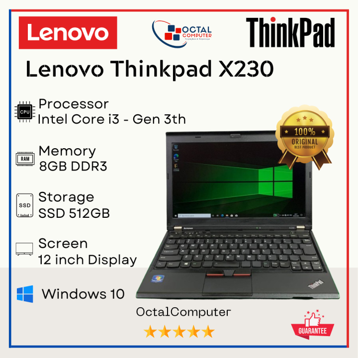 Lenovo Thinkpad X230 LAPTOP LENOVO Lenovo ThinkPad X230 i7/メモリ 
