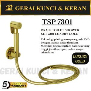 PALOMA TSP 7301 Toilet Shower Jet Washer Bidet Shower Cebok WC LUXURY GOLD EMAS PVD
