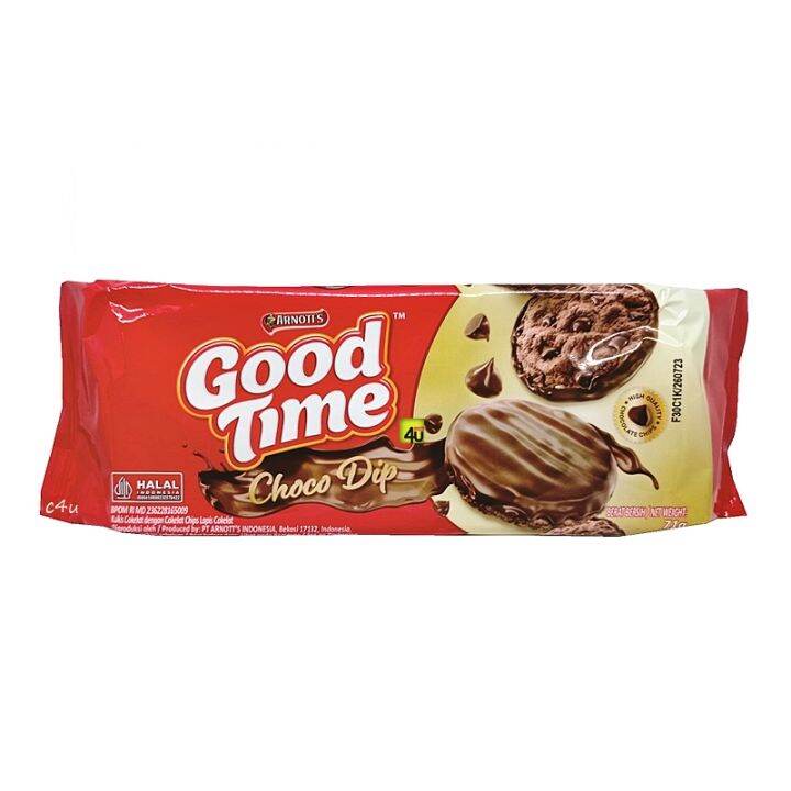 Good Time Choco Dip Cookies Pack Gr Lazada Indonesia