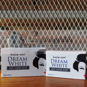 Sabun Pembersih Wajah Kojie San Dream White Anti-Aging Soap